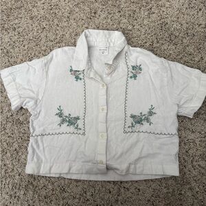 Abercrombie kids button down shirt